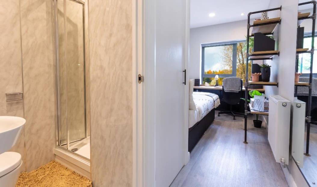 Cosy Ensuite Bedrooms At Electric Press Near Sheffield City Centre الغرفة الصورة